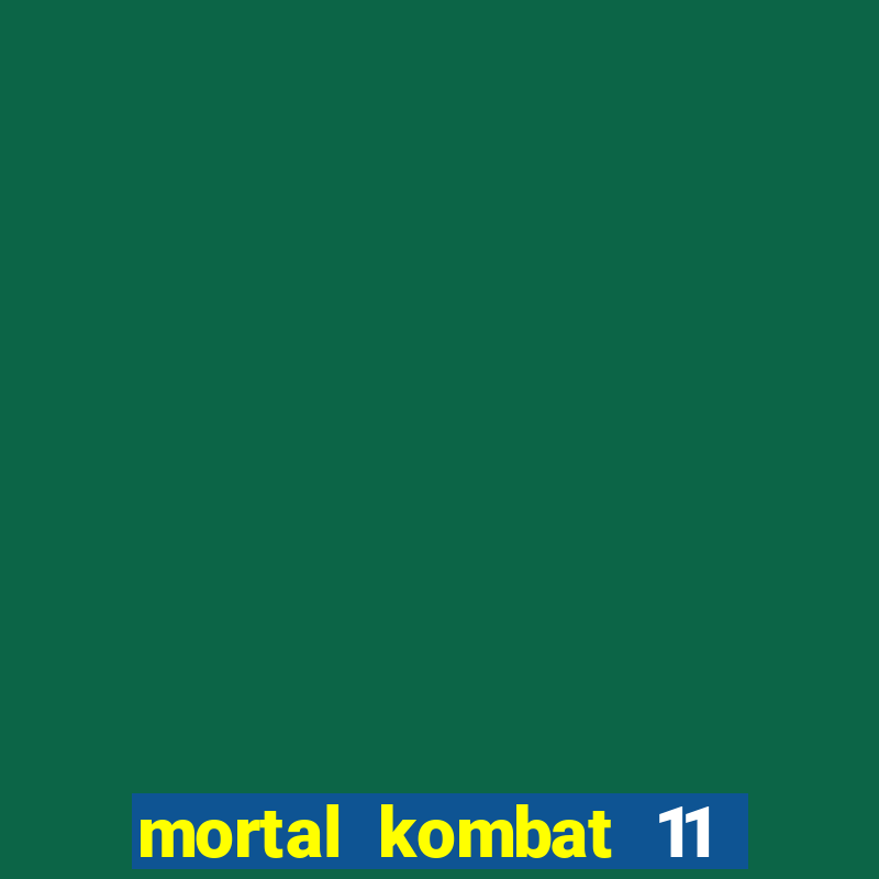 mortal kombat 11 apk mobile